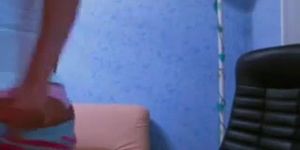 Blonde Russian Girl Teasing