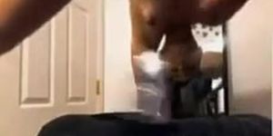 Sexy Cam Girl Rides Her Toy