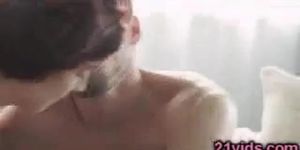 Sexy redhead babe riding dick