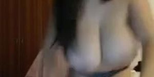 Busty webcam girl Who is this girl?!