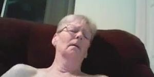 Old granny amateur webcam show