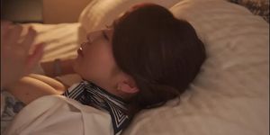 [English Subtitle] This Married Woman Cabin Attendant Is Getting Lathered Up.