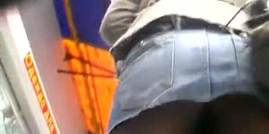 Jean upskirt of my student dream