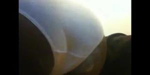 Nasty Ebony Cam Chick Farts