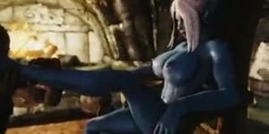 SKYRIM - DARK ELF SEX