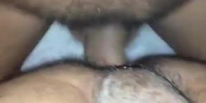Nice bareback fucking of a hairy ass