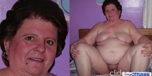 Expose BBW Granny Whore Elly 65yo