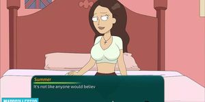 Rick and Morty a way back home - Part 24 Tricia tastes a big creampie via portal
