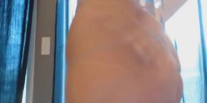 Big Booty Girl Dildoing Ass And Pussy