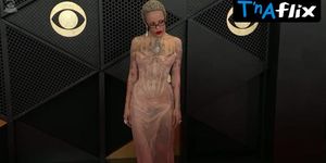 Doja Cat Breasts Scene  in The Grammy Awards