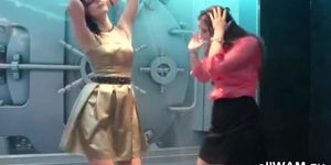 Party under the shower
