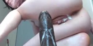 Hot Amateur Cam Babe Fucks Bbc Toy Rough On Live Sex Cams! Pt 8