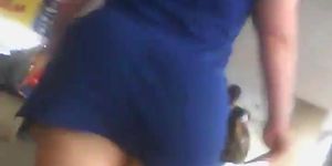 pawg in dress voyeur