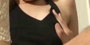 Asian Girl Gets Hairy Pussy Toyed With