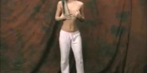 Lainey - Cute Teen Stripping (Ex Girlfriend)