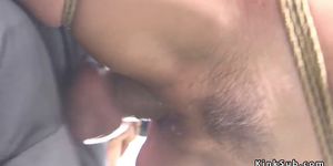 Asian dominated by married bdsm couple (Lauren Phillips, Marica Hase, Marika Hase, Ramon Nomar)