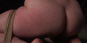 Redhead whipped and mouth fucked (Barbary Rose)