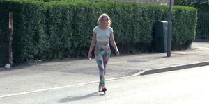 Hairy Girl Gets Sweaty Armpits after Jog Hairy Sweaty Armpits
