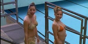 Christine Lakin Bikini Scene  in Whatever It Takes