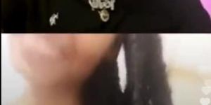 Gold gad IG live with (@all_rose) playing with pussy