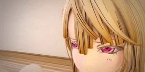 Tempting animated pleasuring herself - video 1