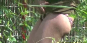 Asian in public relief