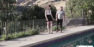 TBabe Natalie Mars lovely anal with dude plus cumshot
