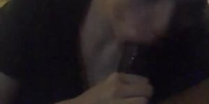 White girl sucks bbc