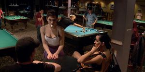 Slut anal gangbanged in poll hall (Bill Bailey, Isis Love, Lily LaBeau)