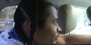 Group of black guys picked up MILF and used her body (Lou Charmelle)