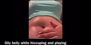 Oil hiccups shake choke burps bellybutton.. excuse me (Larissa Mendes)