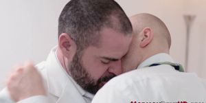 MORMON BOYZ - Hairy bear fucks mormon