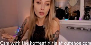 inked slut suxy camshow