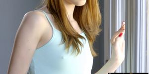 Troubled teenie is sex crazed and seduced an orderly (Hannah Hays)
