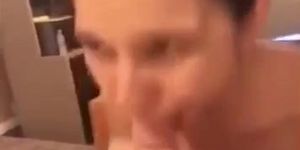 Hot Tit Girl Gives BJ