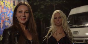 Classy hookers share bbc