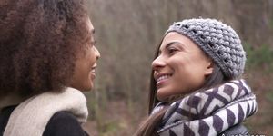 SEXYHUB - French ebony and Latina lesbians
