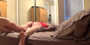 Drunk sis wants a foot massage (Bailey Jay, Katie Cummings)