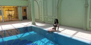 Sheril Blossom hot Russian underwater