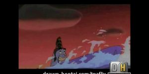 DRAWN HENTAI - Aladdin Porn - Sex on the beach with Jasmine (Princess Jas)