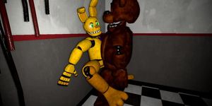 Freddy Fazbear Fucks Spring Bonnie (Daryn Lee)