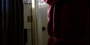 Smoking hottie in heat gets her pussy pounded