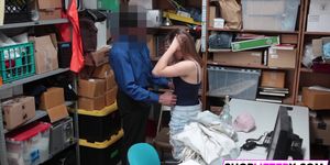 SHOPLIFTERX - Shoplifter Hayden Hennessy Gets What She Deserves