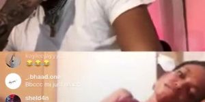 FINGERING AND FISTING PUSSY ON IG LIVE!!