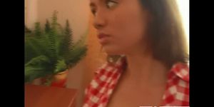student masturbate hairy pussy after waking up - hot homemade