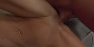 my friends mom shows me her new tits
