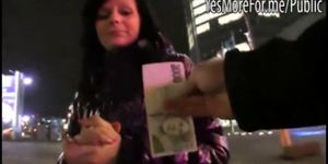 Chick needs the cash shes paid to give head and get fucked