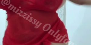 Latina Hottie with Red Tassles