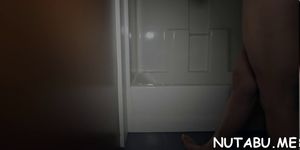 Ravishing gf is masturbating next to her fireplace