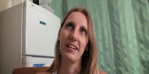 Young slut to old cock